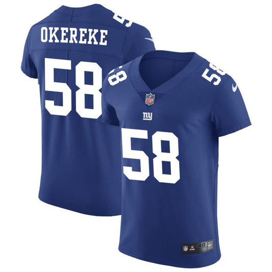 Bobby Okereke New York Giants Nike Vapor Untouchable Elite Jersey - Royal