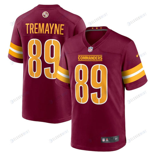 Brycen Tremayne 89 Washington Commanders Men Game Jersey - Burgundy