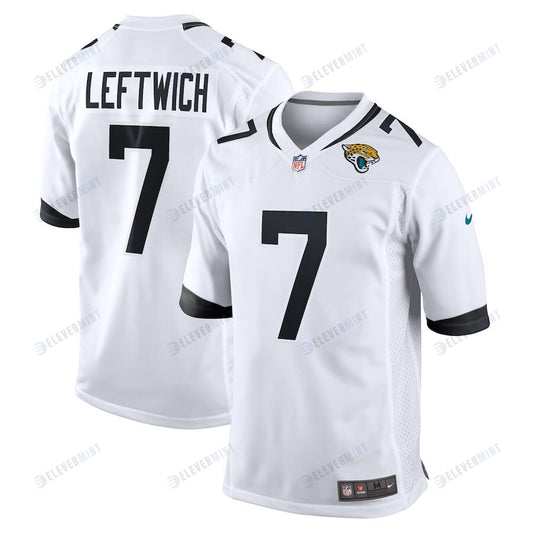 Byron Leftwich 7 Jacksonville Jaguars Men Retired Game Jersey - White