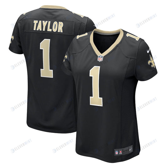 Alontae Taylor 1 New Orleans Saints Women's Game Jersey - Black