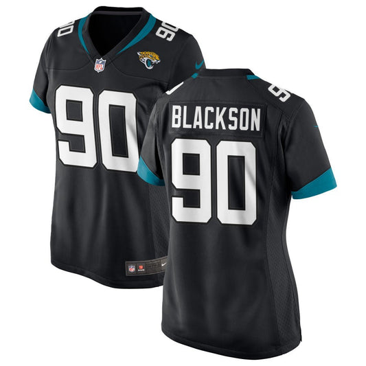 Angelo Blackson Jacksonville Jaguars Nike Women's Jersey - Black