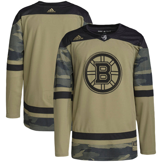 Boston Bruins adidas Military Appreciation Team Authentic Practice Jersey - Camo