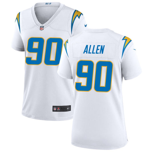 Brevin Allen Nike Los Angeles Chargers Women's Game Jersey - White