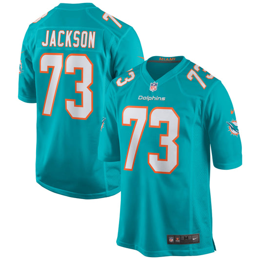 Austin Jackson Miami Dolphins Nike Game Jersey - Aqua