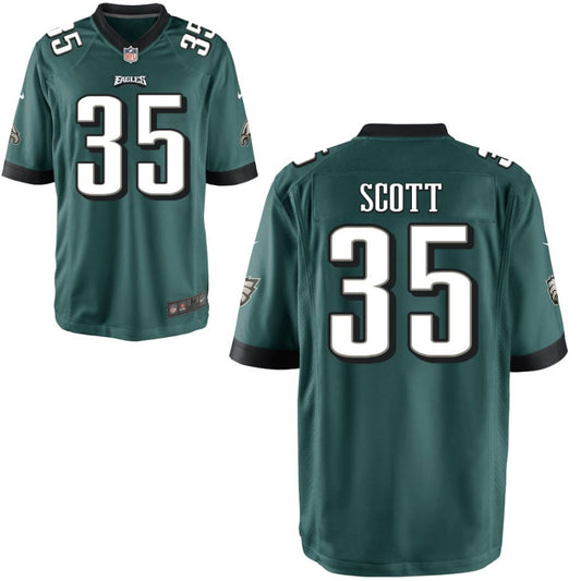 Boston Scott Philadelphia Eagles Nike Youth Game Jersey - Midnight Green