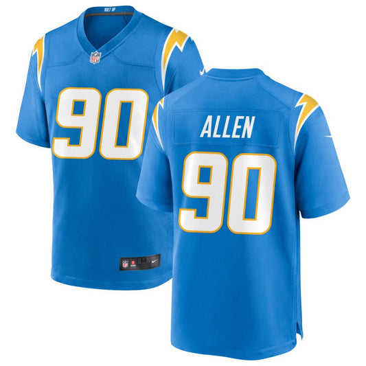 Brevin Allen Los Angeles Chargers Nike Game Jersey - Powder Blue