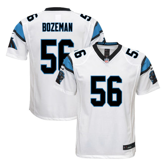 Bradley Bozeman  Carolina Panthers Nike Youth Game Jersey - White