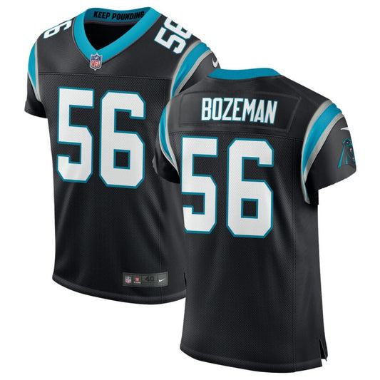 Bradley Bozeman Carolina Panthers Nike Classic Elite Jersey - Black