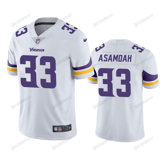 Brian Asamoah 33 Minnesota Vikings White Vapor Limited Jersey