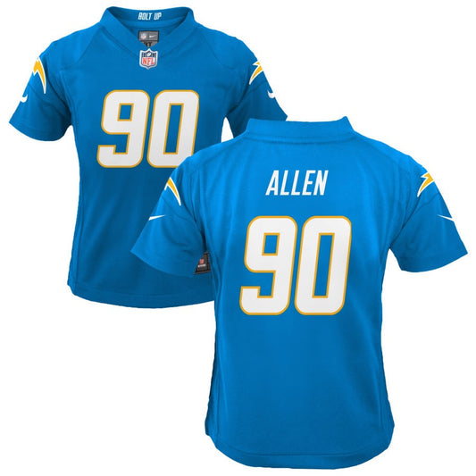 Brevin Allen Los Angeles Chargers Nike Youth Game Jersey - Powder Blue