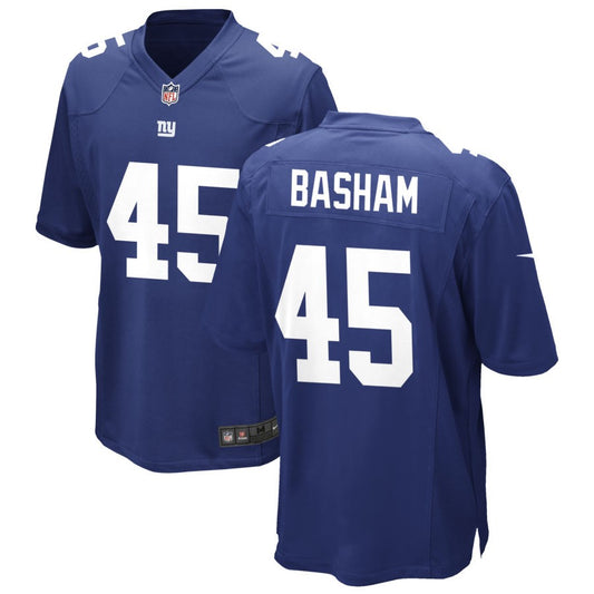 Boogie Basham New York Giants Nike Game Jersey - Royal