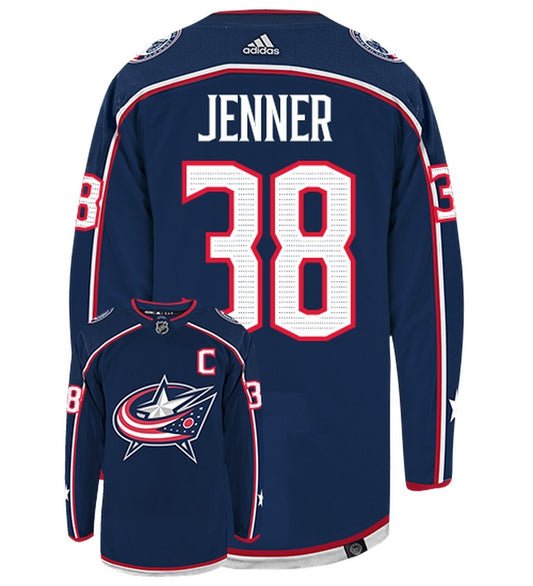 Boone Jenner Columbus Blue Jackets  Adidas Primegreen Authentic NHL Hockey Jersey