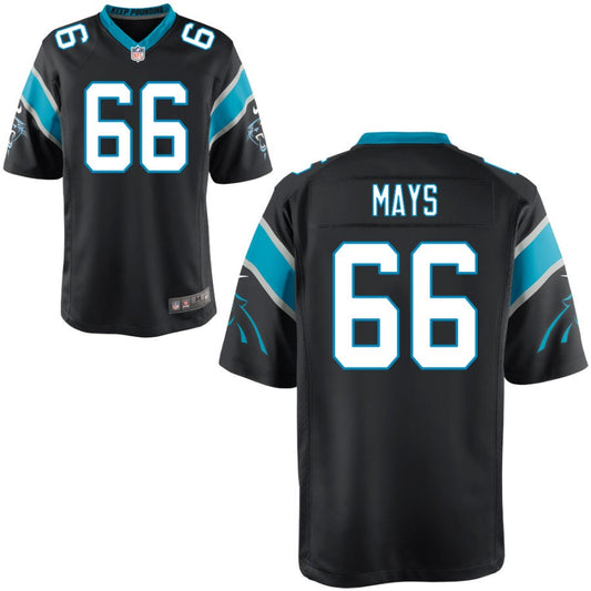 Cade Mays Carolina Panthers Nike Youth Game Jersey - Black