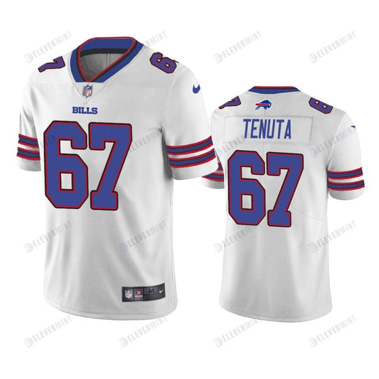 Buffalo Bills Luke Tenuta 67 White Vapor Limited Jersey