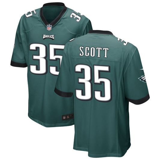 Boston Scott Philadelphia Eagles Nike Game Jersey - Midnight Green