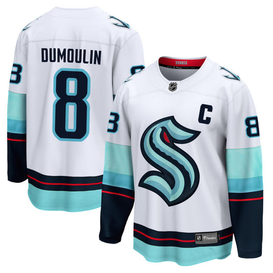 Brian Dumoulin Seattle Kraken Fanatics Branded Away Breakaway Jersey - White