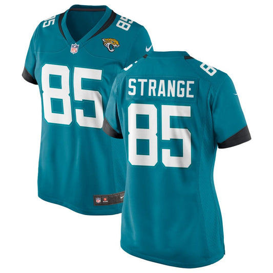 Brenton Strange Jacksonville Jaguars Nike Women's Alternate Jersey - Teal