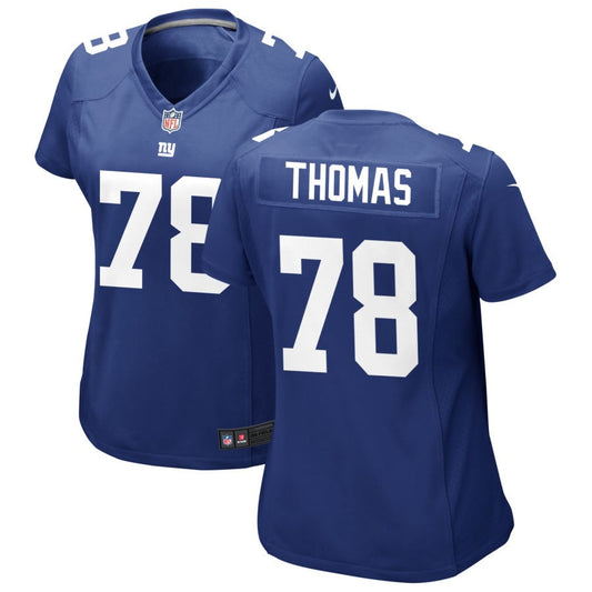 Andrew Thomas New York Giants Nike Women's Jersey - Royal