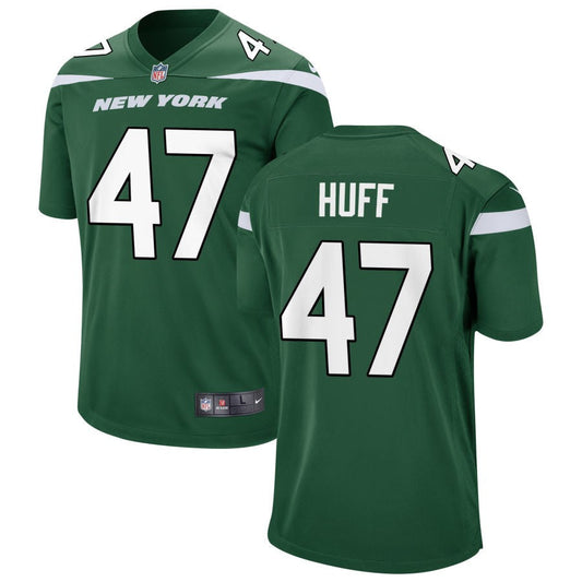 Bryce Huff New York Jets Nike Youth Game Jersey - Gotham Green