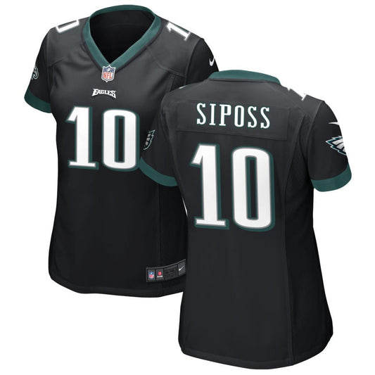 Arryn Siposs Philadelphia Eagles Nike Women's Alternate Game Jersey - Black