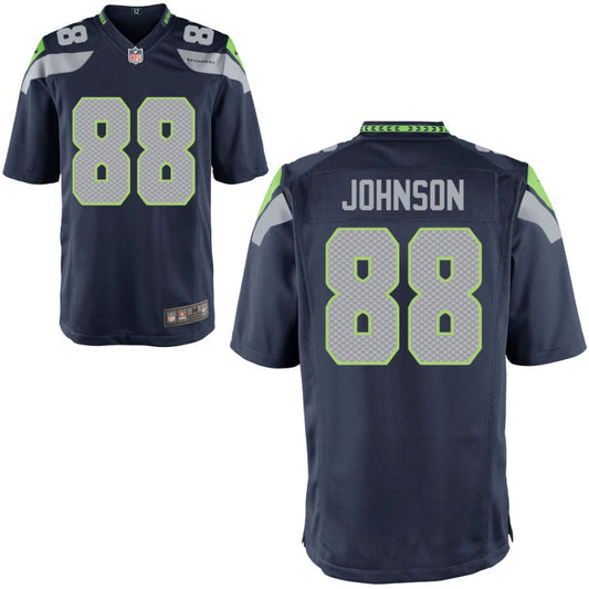 Cade Johnson Seattle Seahawks Nike Youth Game Jersey - College Navy