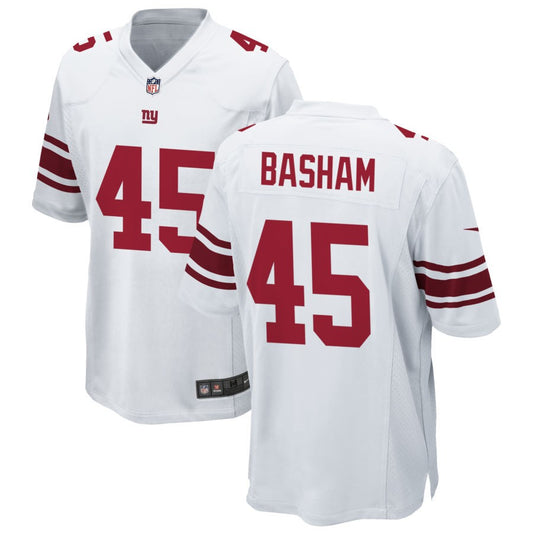 Boogie Basham New York Giants Nike Game Jersey - White