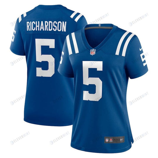 Anthony Richardson 5 Indianapolis Colts Women Game Jersey - Royal