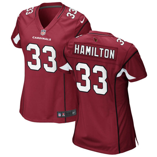 Antonio Hamilton Arizona Cardinals Nike Women's Game Jersey - Cardinal