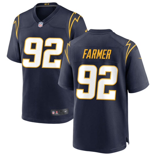 Andrew Farmer Los Angeles Chargers Nike Alternate Game Jersey - Navy