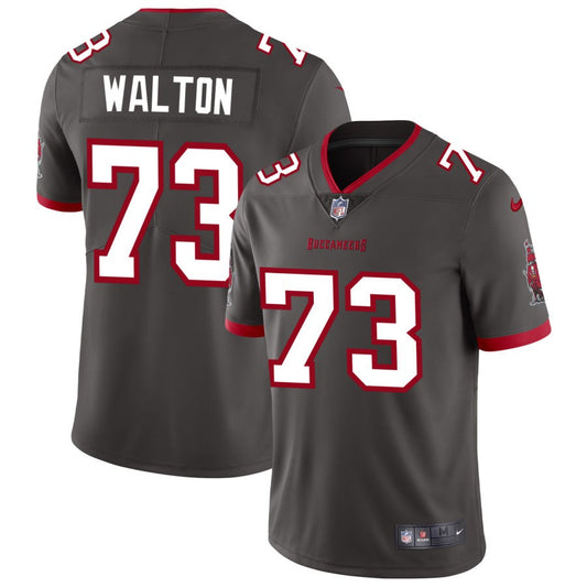 Brandon Walton Tampa Bay Buccaneers Nike Vapor Untouchable Elite Alternate Jersey - Pewter