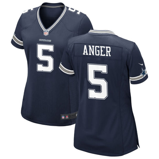 Bryan Anger Dallas Cowboys Nike Women's Game Jersey - Navy