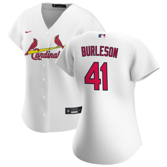 Alec Burleson St. Louis Cardinals Nike Women's Home Replica Jersey - White