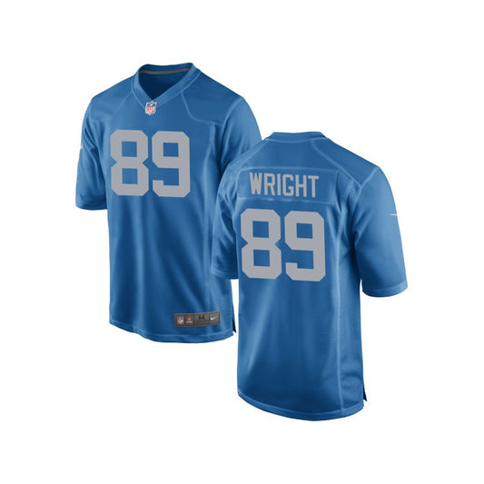 Brock Wright Detroit Lions Nike Youth Alternate Game Jersey - Royal