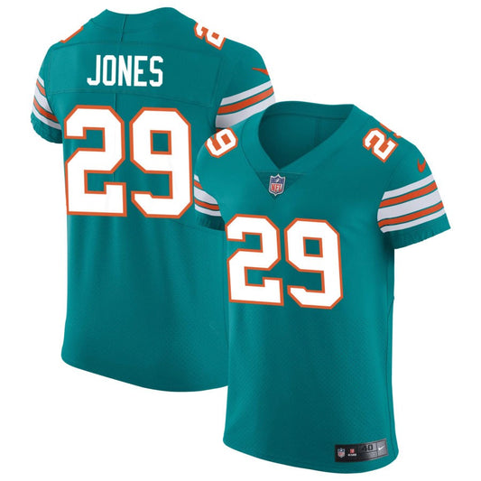 Brandon Jones Miami Dolphins Nike Elite Vapor Untouchable Jersey - Aqua