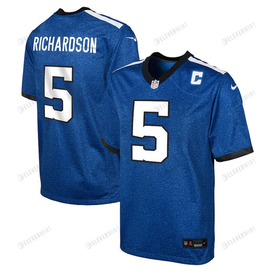 Anthony Richardson 5 Indianapolis Colts YOUTH Alternate Game Jersey - Royal