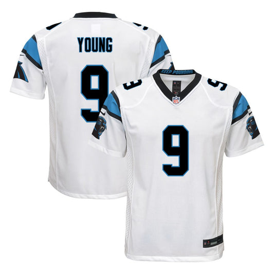 Bryce Young  Carolina Panthers Nike Youth Game Jersey - White