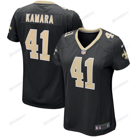 Alvin Kamara 41 New Orleans Saints Women's Game Jersey - Black